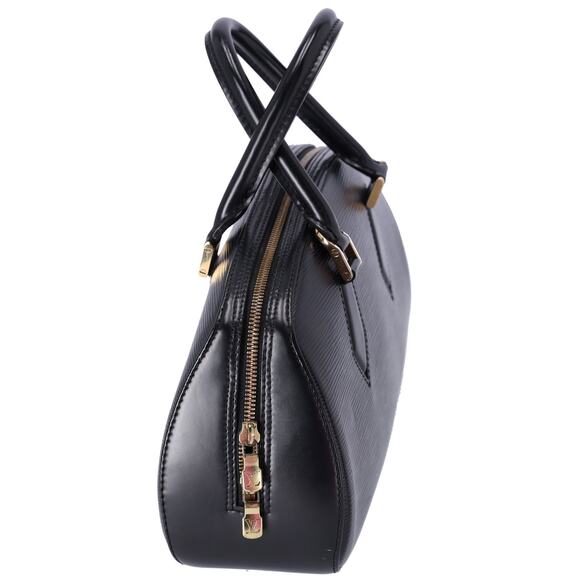 Louis Vuitton Jasmin Epi Handbag M52082 Noir Leather LV Logo - Picture 2 of 9